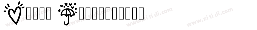 Amore Regular字体转换